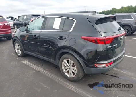 2017 Kia Sportage Lx z USA, uszkodzony, nr VIN KNDPM3AC5H7150296